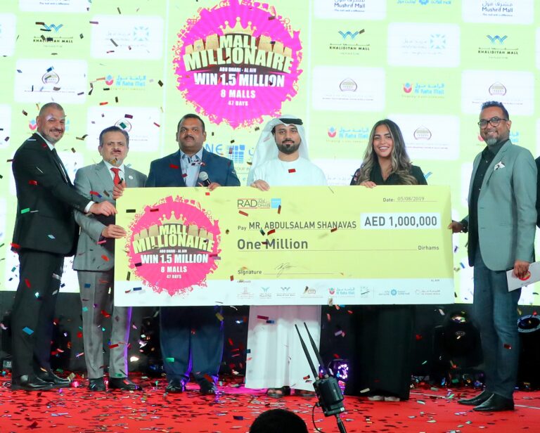 “Mall Millionaire” winner of One Million Dirhams revealed