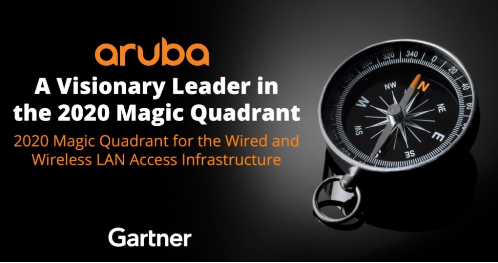 HPE (Aruba) Positioned as a Leader in Gartner Magic Quadrant for Wired