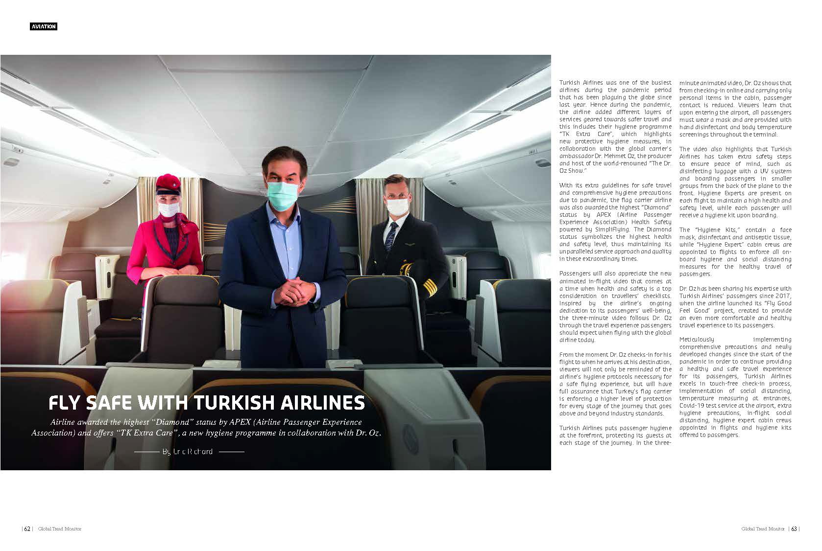 Fly Safe with Turkish Airlines Global Trend Monitor