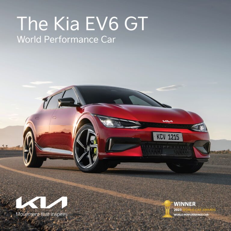 Kia EV6 GT crowned 2023 World Performance Car
