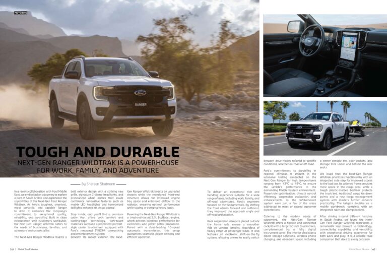 Tough and Durable: Next-Gen Ranger Wildtrak is a powerhouse for Work, Family, and Adventure