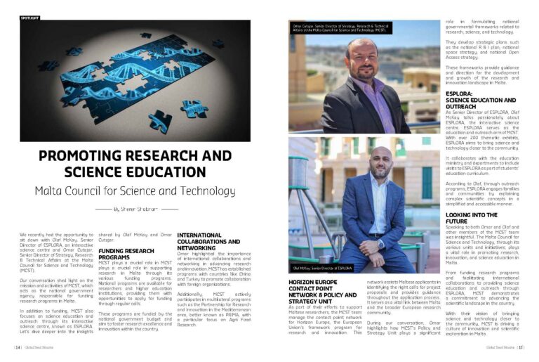 Promoting Research and Science Education