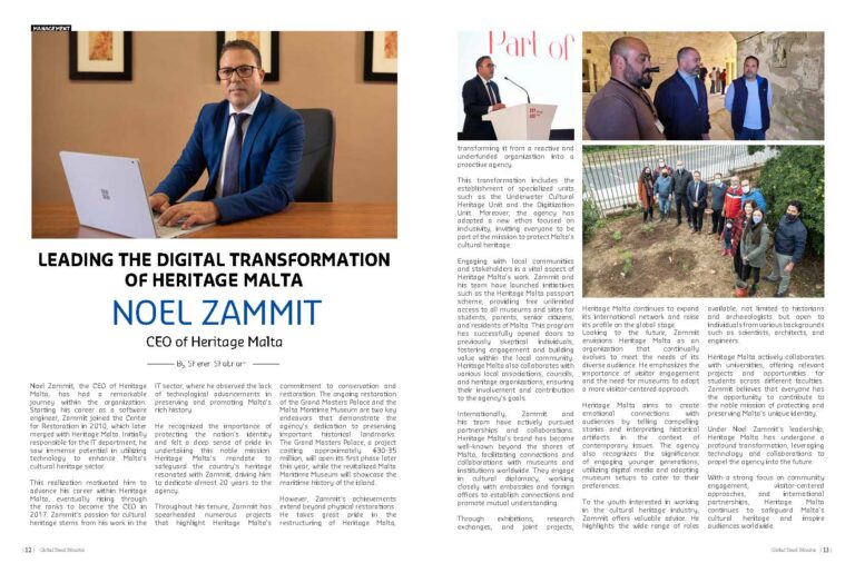 Leading the Digital Transformationof Heritage Malta