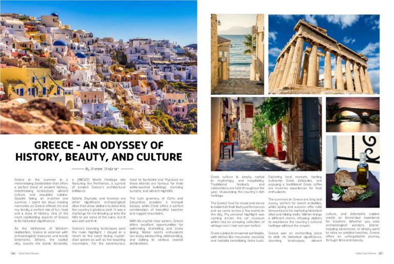 Greece – An Odyssey of History, Beauty, and Culture