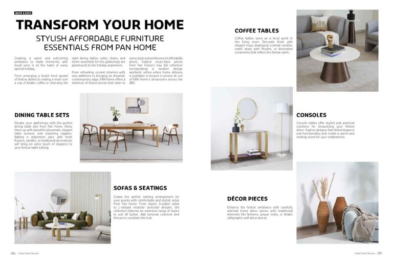 Transform Your Home: Stylish Affordable Furniture Essentials from PAN Home