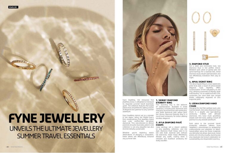 Fyne Jewellery Unveils The Ultimate Jewellery Summer Travel Essentials