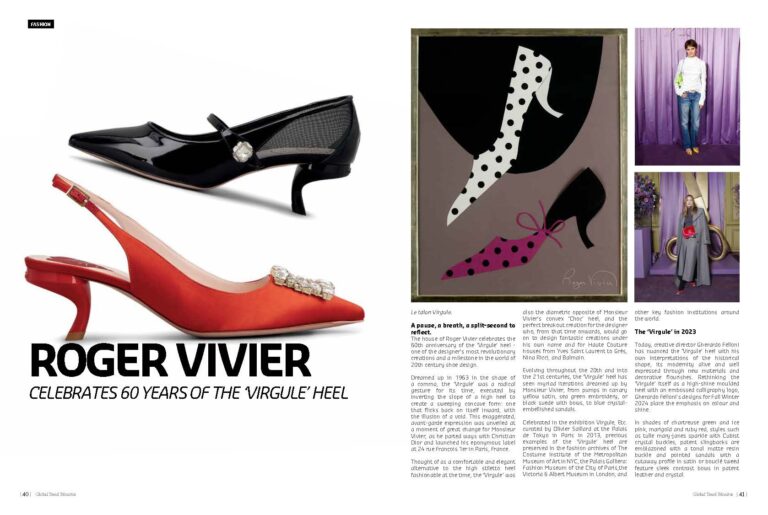 Roger Vivier celebrates 60 years of the ‘Virgule’ heel