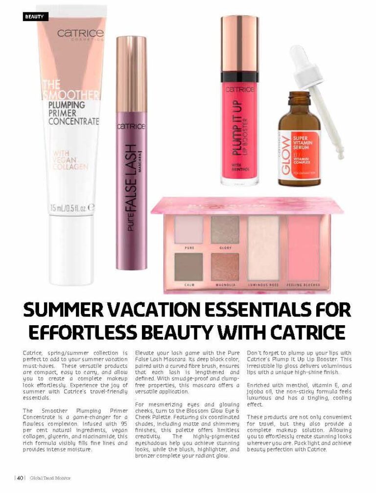 Summer Vacation Essentials for Effortless Beauty with Catrice