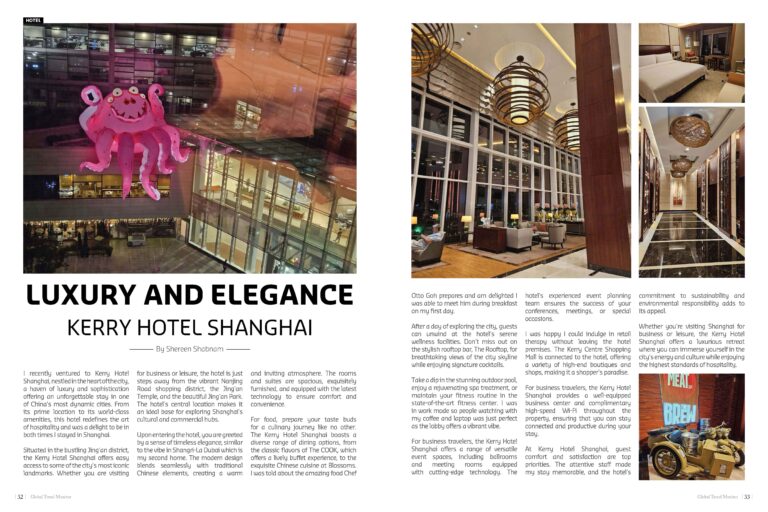 Luxury and Elegance: Kerry Hotel Shanghai