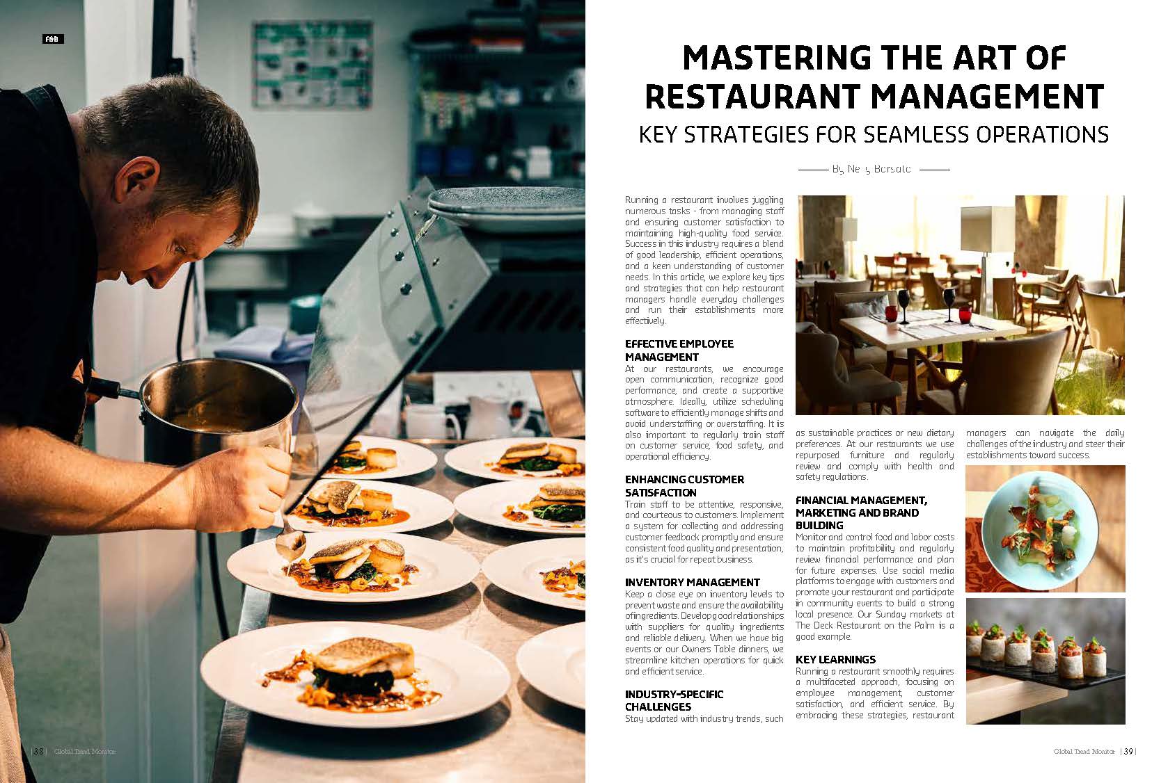 Mastering the Art of Restaurant Management - Global Trend Monitor