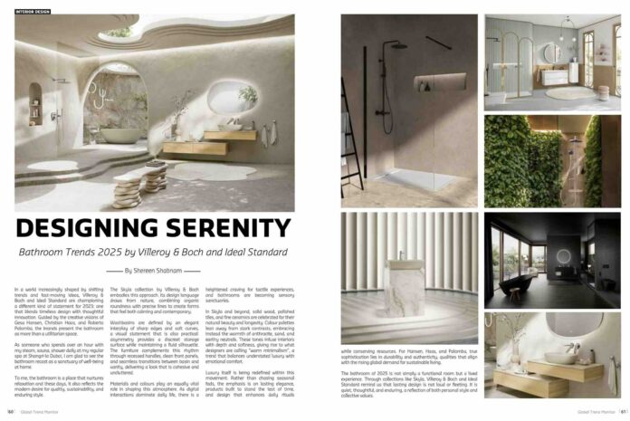 Bathroom Trends 2025 by Villeroy & Boch and Ideal Standard