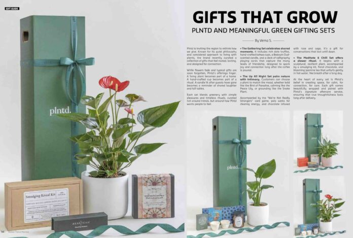 Gifts That Grow: Plntd and Meaningful Green Gifting Sets