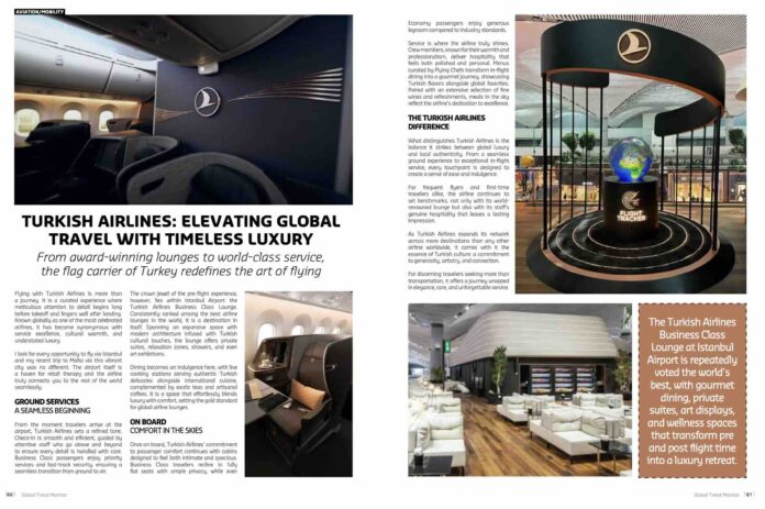 Turkish Airlines- Elevating Global Travel with Timeless Luxury