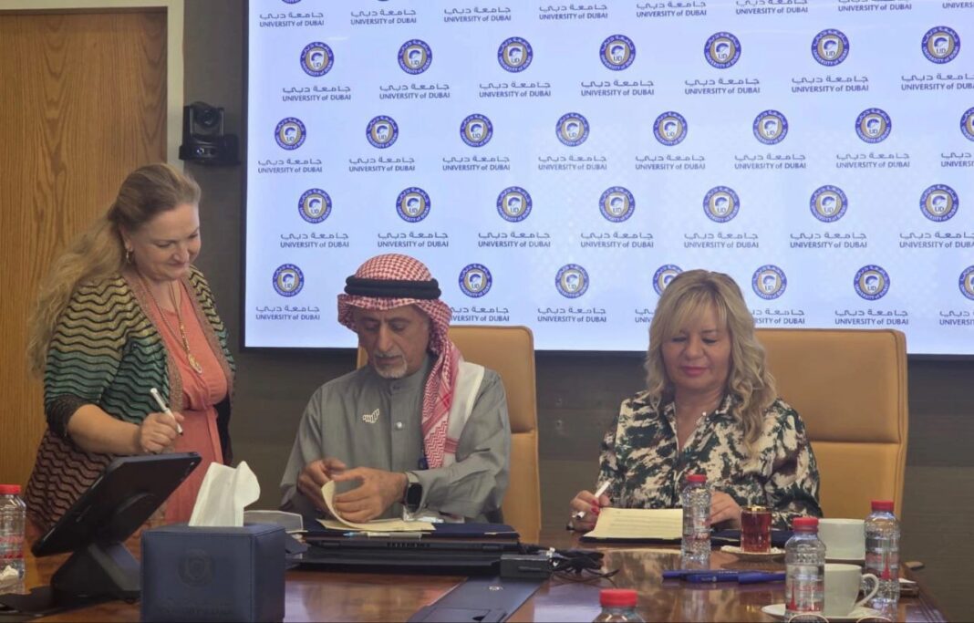 University of Dubai Signs Strategic MoU with Laura Mazza to Advance ...